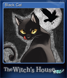 Series 1 - Card 2 of 5 - Black Cat
