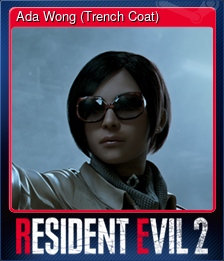 Series 1 - Card 3 of 8 - Ada Wong (Trench Coat)