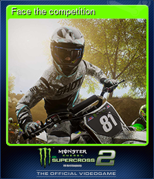 Series 1 - Card 4 of 10 - Face the competition