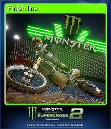 Series 1 - Card 5 of 10 - Finish line