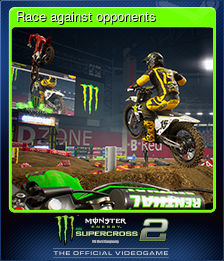 Series 1 - Card 8 of 10 - Race against opponents