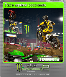 Series 1 - Card 8 of 10 - Race against opponents