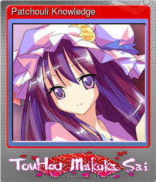 Series 1 - Card 4 of 12 - Patchouli Knowledge
