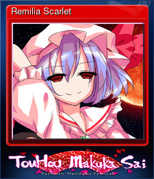 Series 1 - Card 12 of 12 - Remilia Scarlet