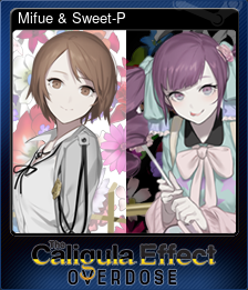 Series 1 - Card 7 of 11 - Mifue & Sweet-P