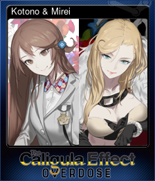 Series 1 - Card 6 of 11 - Kotono & Mirei