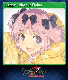 Series 1 - Card 3 of 8 - Happy When It Rains