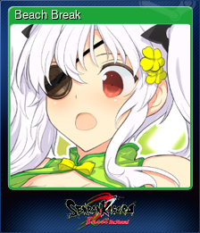 Series 1 - Card 2 of 8 - Beach Break