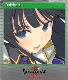 Series 1 - Card 6 of 8 - Quickdraw