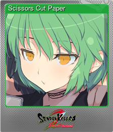 Series 1 - Card 8 of 8 - Scissors Cut Paper