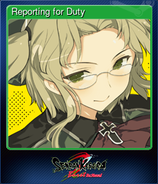 Series 1 - Card 7 of 8 - Reporting for Duty