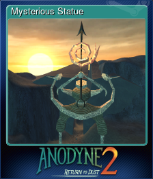 Series 1 - Card 8 of 10 - Mysterious Statue