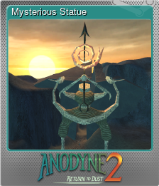Series 1 - Card 8 of 10 - Mysterious Statue