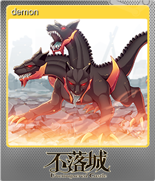 Series 1 - Card 4 of 7 - demon