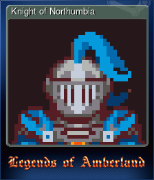 Series 1 - Card 6 of 15 - Knight of Northumbia