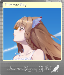 Series 1 - Card 10 of 15 - Summer Sky