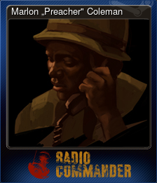 Series 1 - Card 2 of 7 - Marlon „Preacher" Coleman