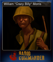 Series 1 - Card 4 of 7 - William "Crazy Billy" Morris