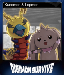 Series 1 - Card 6 of 9 - Kunemon & Lopmon