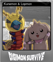 Series 1 - Card 6 of 9 - Kunemon & Lopmon