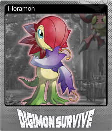 Series 1 - Card 4 of 9 - Floramon