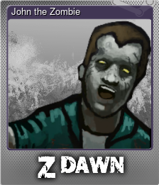 Series 1 - Card 7 of 7 - John the Zombie