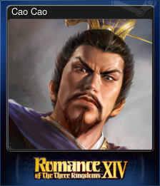 Series 1 - Card 1 of 9 - Cao Cao