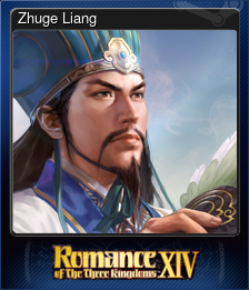 Series 1 - Card 6 of 9 - Zhuge Liang