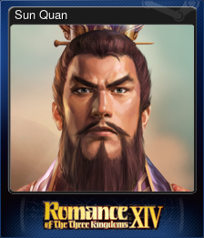 Series 1 - Card 3 of 9 - Sun Quan