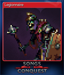 Series 1 - Card 5 of 8 - Legionnaire