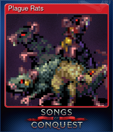 Series 1 - Card 6 of 8 - Plague Rats