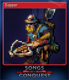 Series 1 - Card 1 of 8 - Sapper