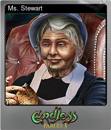 Series 1 - Card 3 of 5 - Ms. Stewart