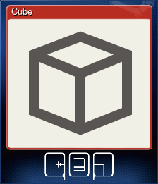 Series 1 - Card 5 of 5 - Cube