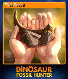 Series 1 - Card 3 of 7 - First Fossil