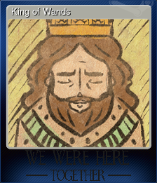 Series 1 - Card 6 of 10 - King of Wands