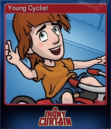 Series 1 - Card 3 of 10 - Young Cyclist