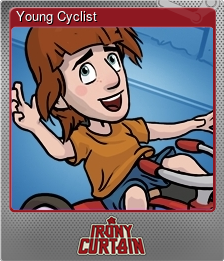 Series 1 - Card 3 of 10 - Young Cyclist