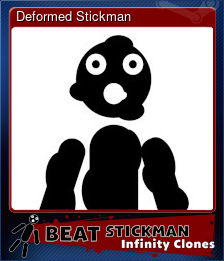 Series 1 - Card 3 of 6 - Deformed Stickman