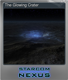 Series 1 - Card 1 of 7 - The Glowing Crater