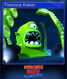 Series 1 - Card 4 of 5 - Ferocious Kraken