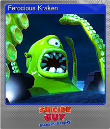 Series 1 - Card 4 of 5 - Ferocious Kraken