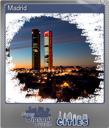 Series 1 - Card 2 of 7 - Madrid