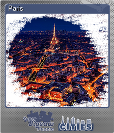 Series 1 - Card 4 of 7 - Paris