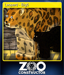 Series 1 - Card 2 of 5 - Leopard - Big5