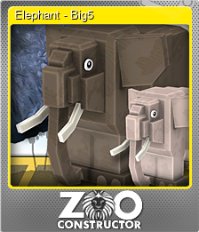 Series 1 - Card 4 of 5 - Elephant - Big5