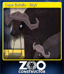 Series 1 - Card 1 of 5 - Cape Bufallo - Big5