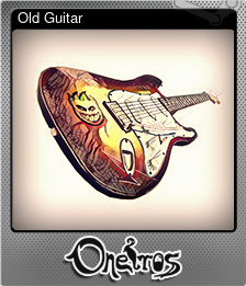 Series 1 - Card 6 of 8 - Old Guitar