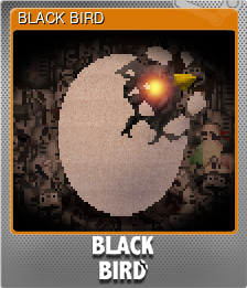 Series 1 - Card 1 of 7 - BLACK BIRD