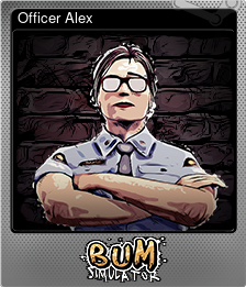 Series 1 - Card 4 of 5 - Officer Alex
